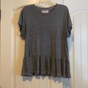 The Great ruffle hem t shirt